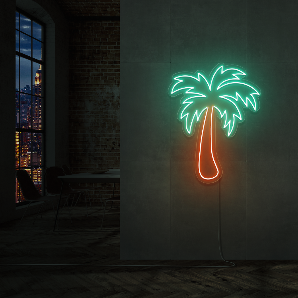 "Palme" Led Neonskilt - Bestilling!