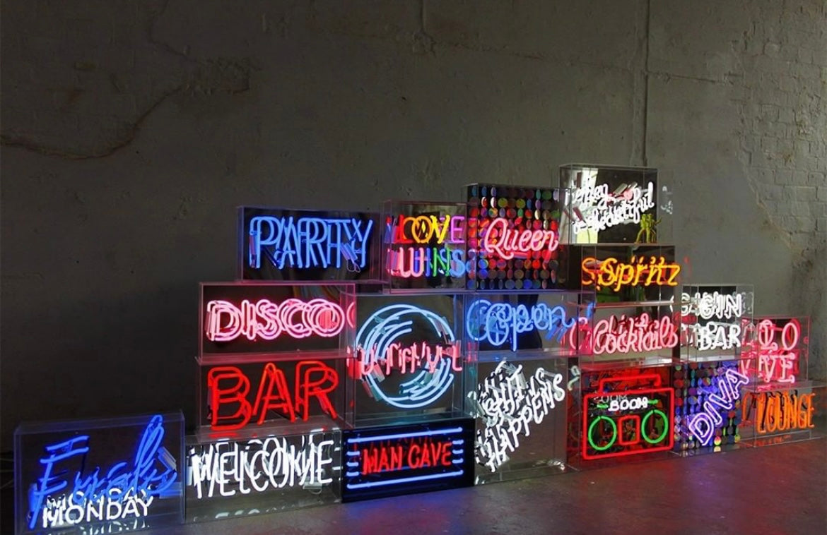Neon "On Air" Akrylboks.