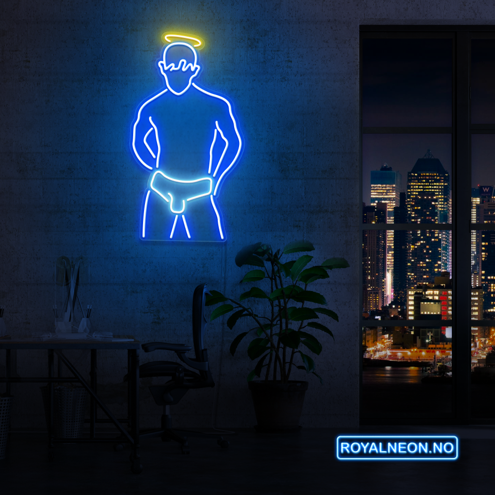 "THE BOY" LED NEONSKILT. Bestilling!