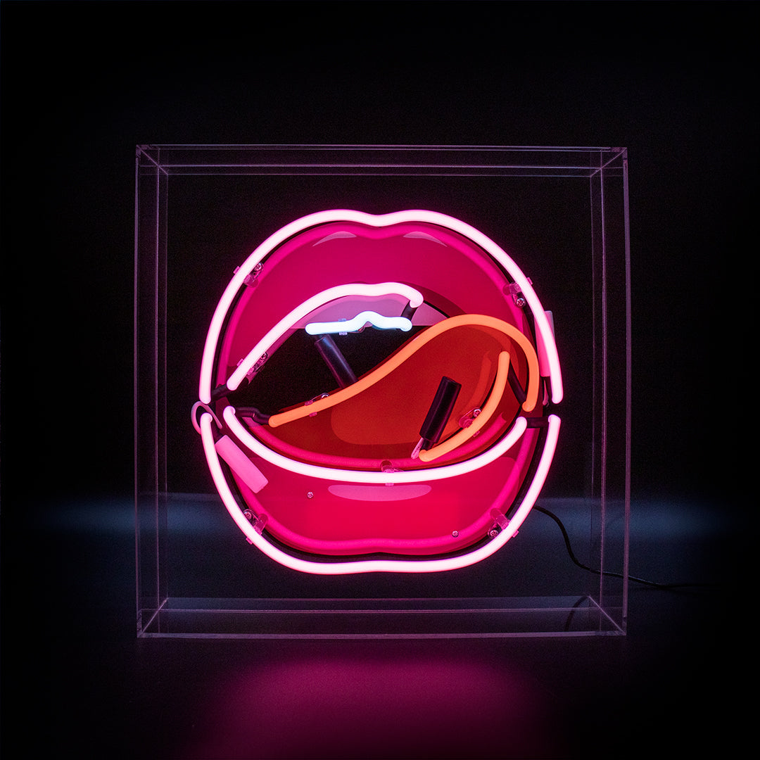 Neon "MOUTH & GRAPHICS" Akrylbok