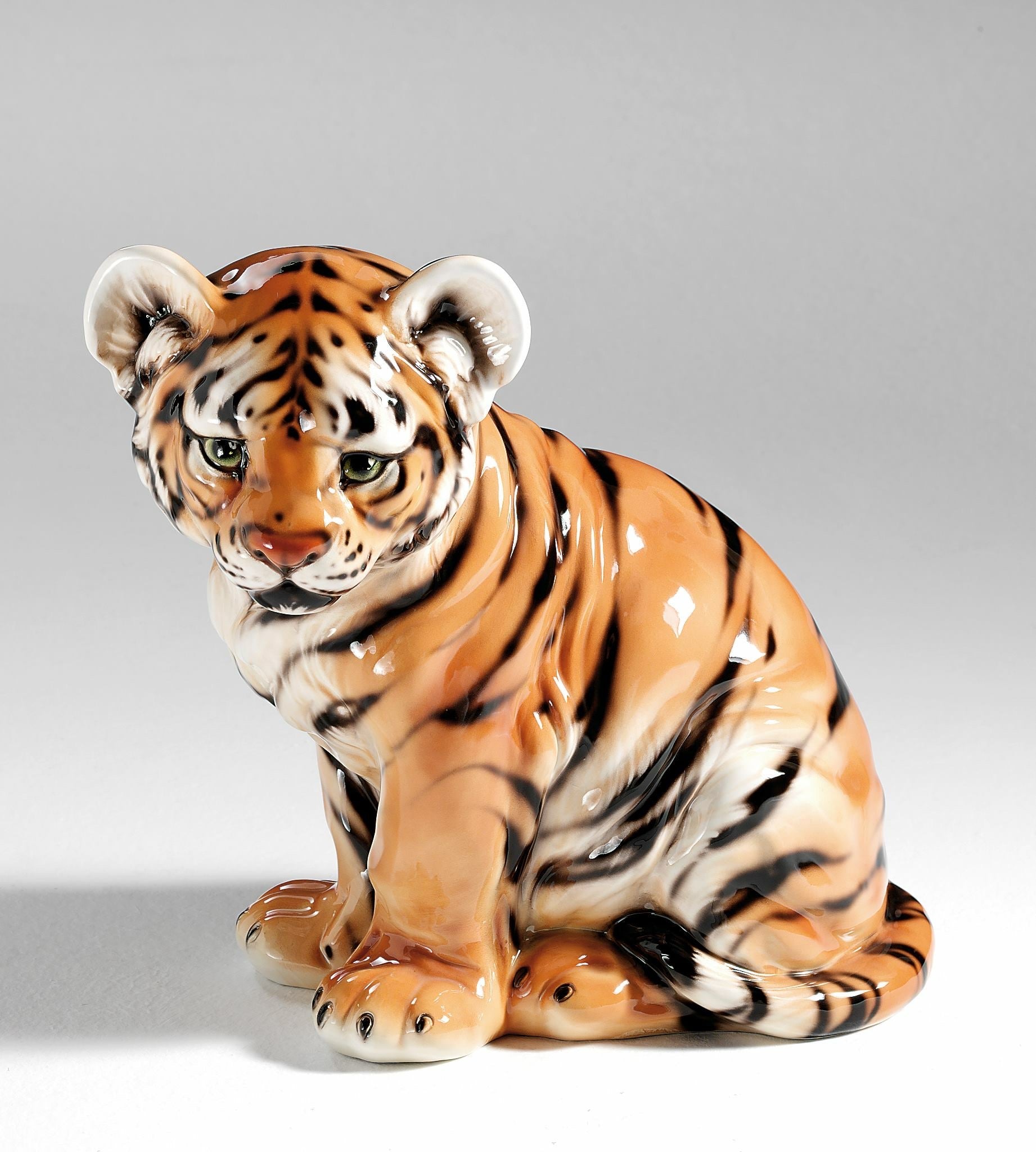 Porselen "Babytiger" M 46 cm. Bestilling!
