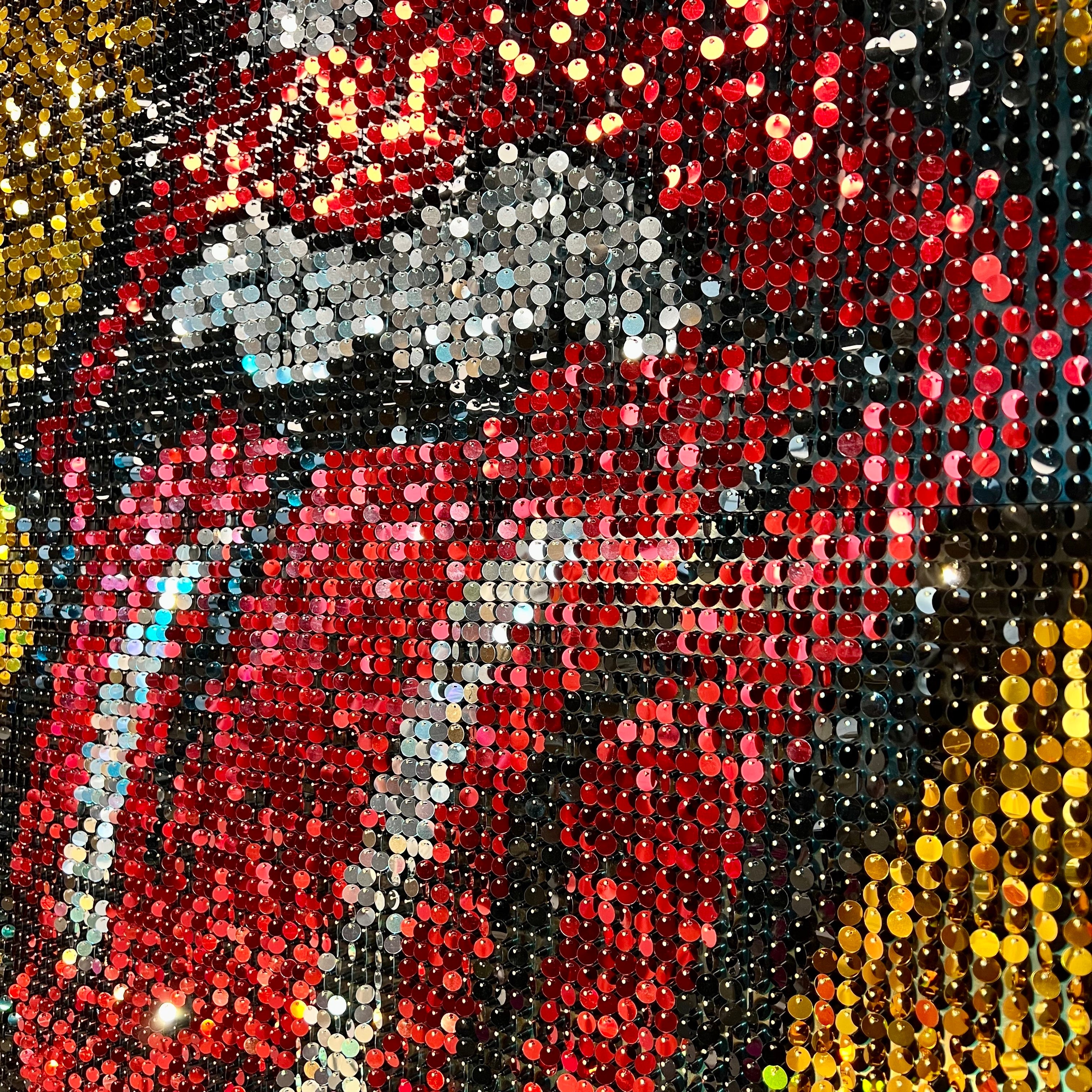 Bilde "LICK ME" Shimmer wall, gjør det selv