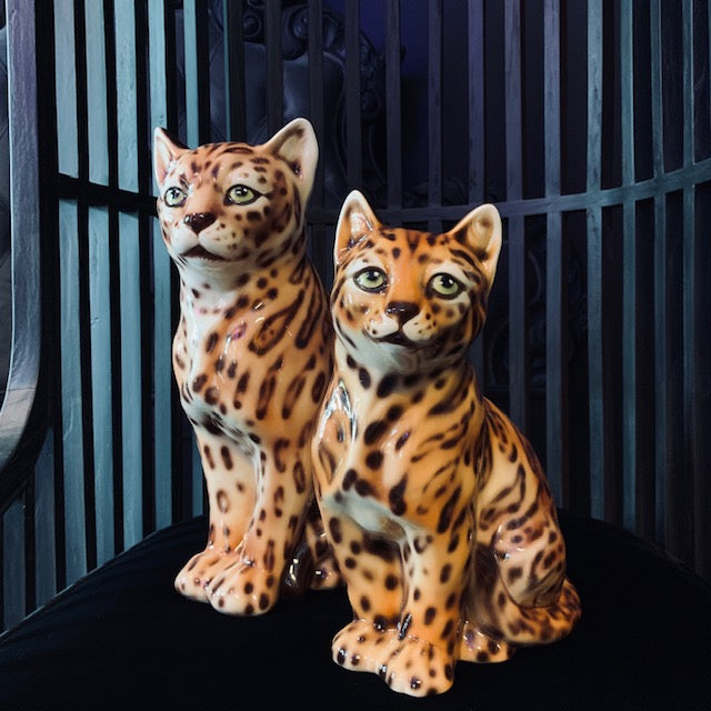 Porselen "Bengalkatt" H40 "Bestilling"