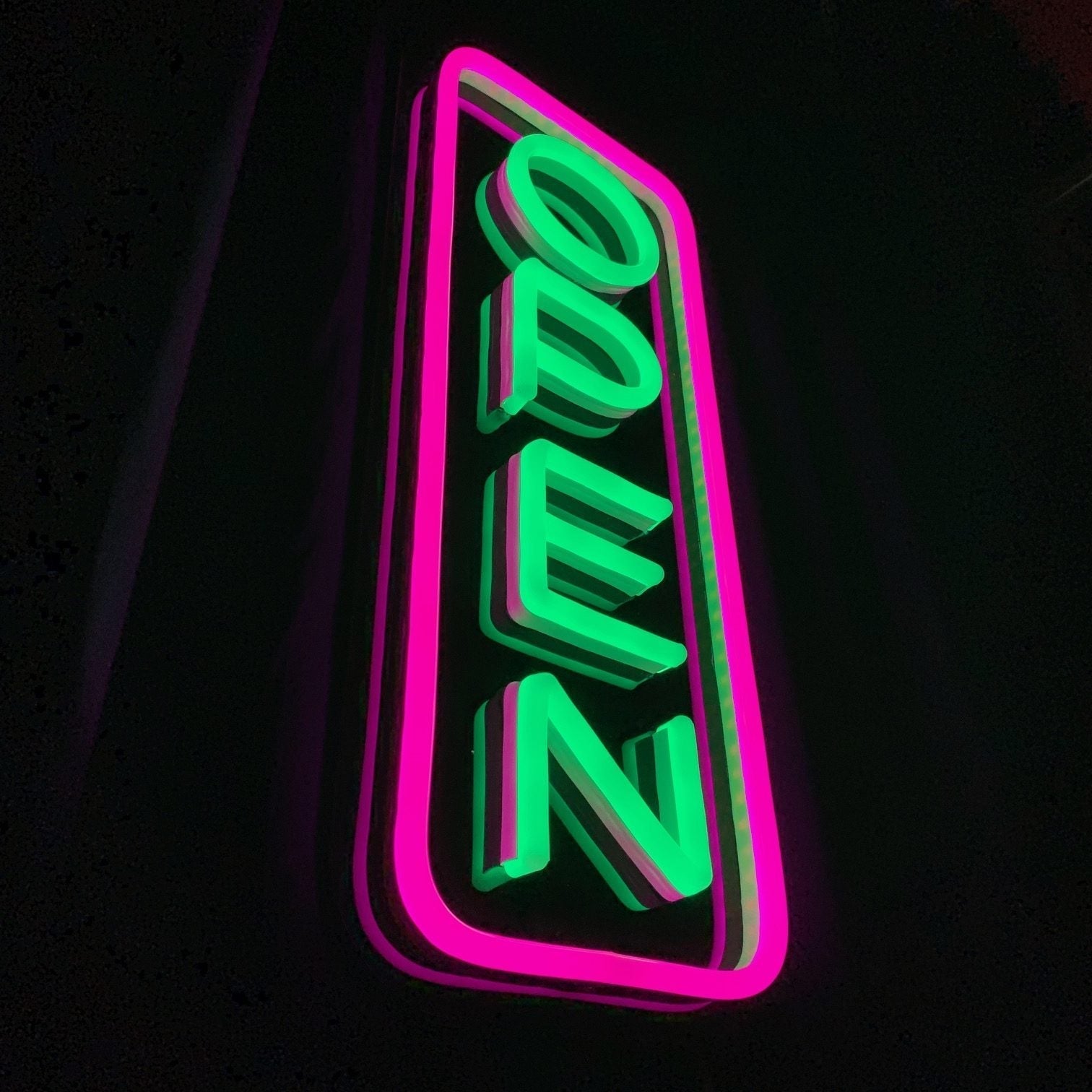 Led neonskilt "OPEN" Bestilling