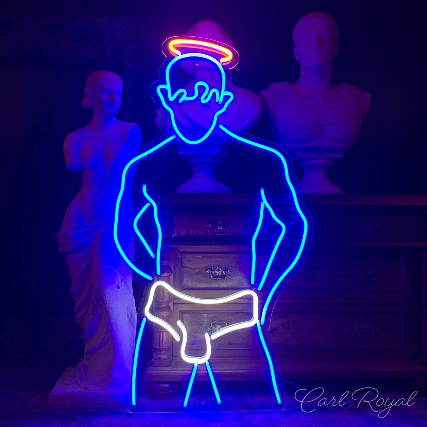 Led neonskilt " THE BOY "
