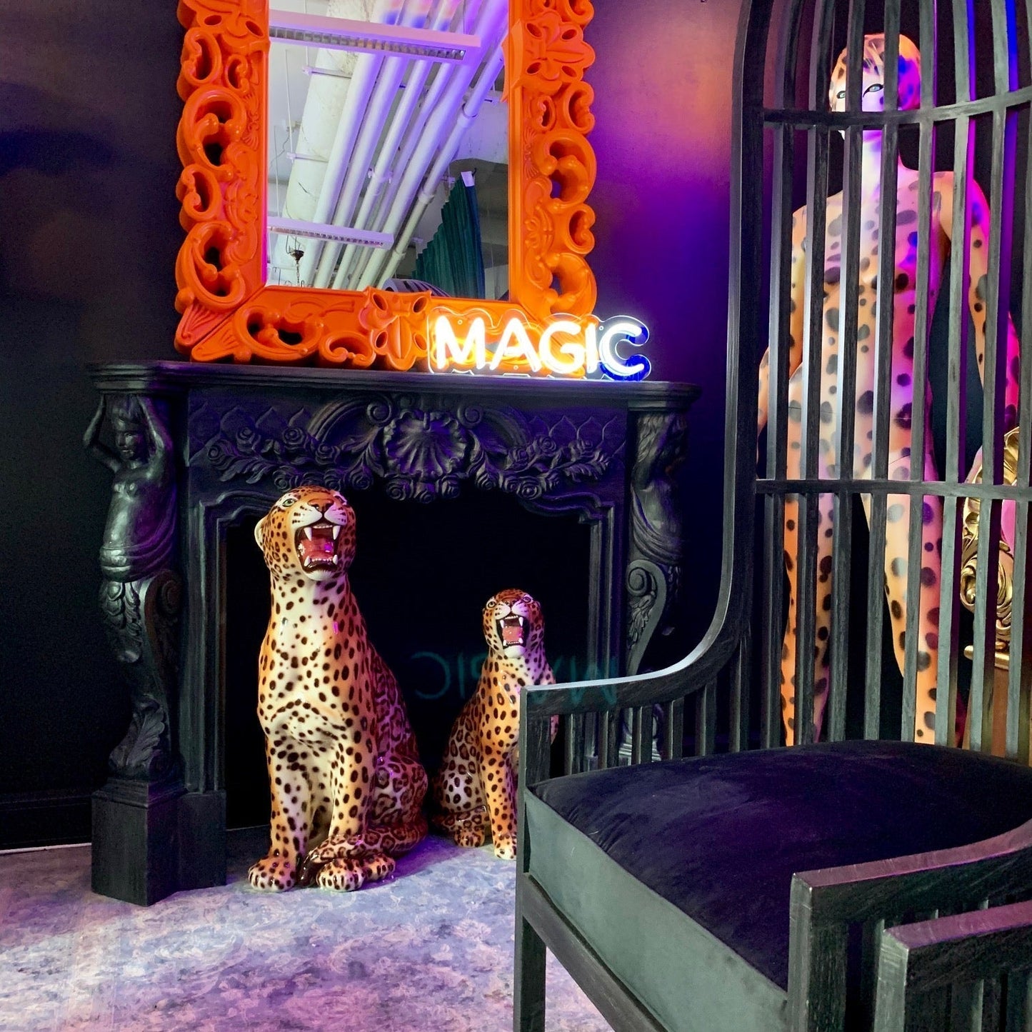 "MAGIC" 56x17cm. LED NEONSKILT. Bestilling!
