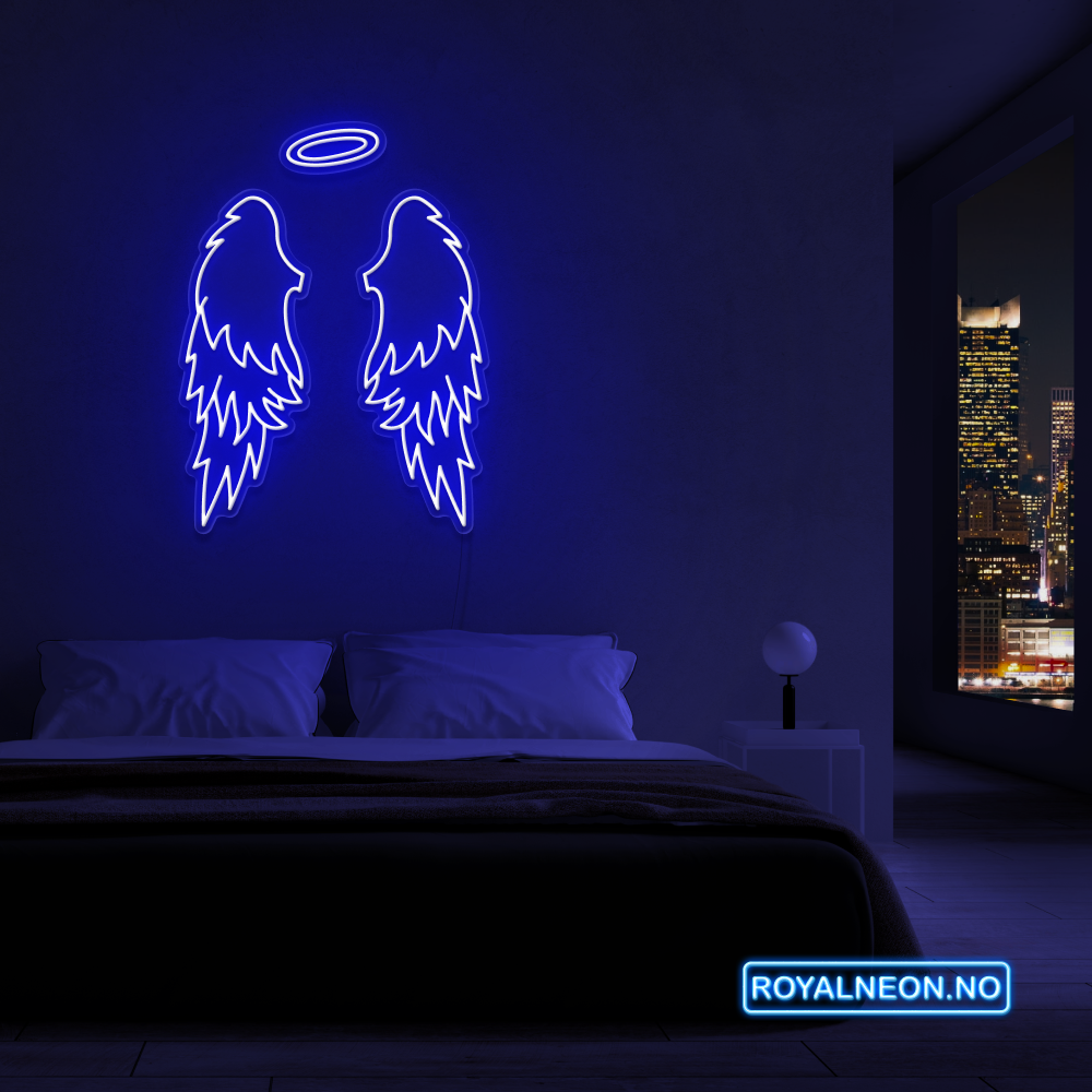 "Wings" LED NEONSKILT. Bestilling!