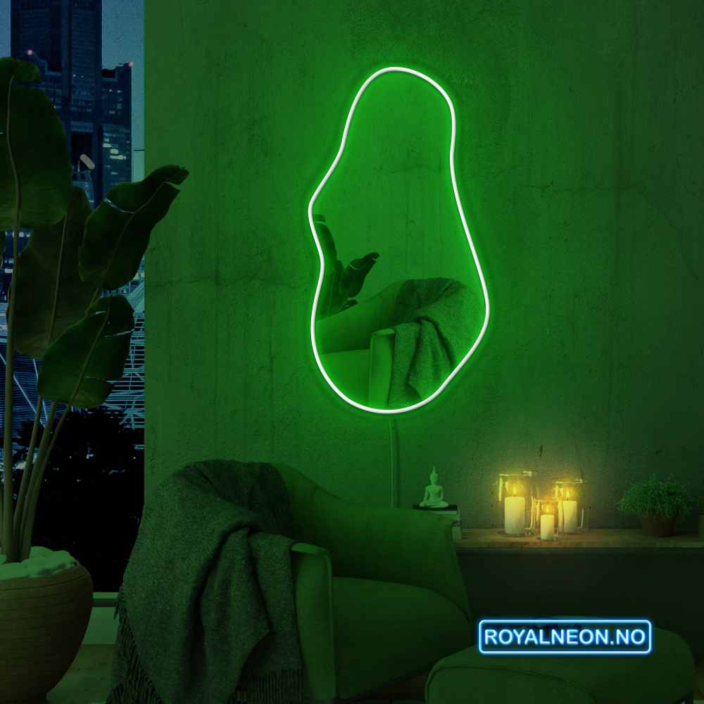 Speil "Trendy med RGB" Led neonskilt. Bestilling!