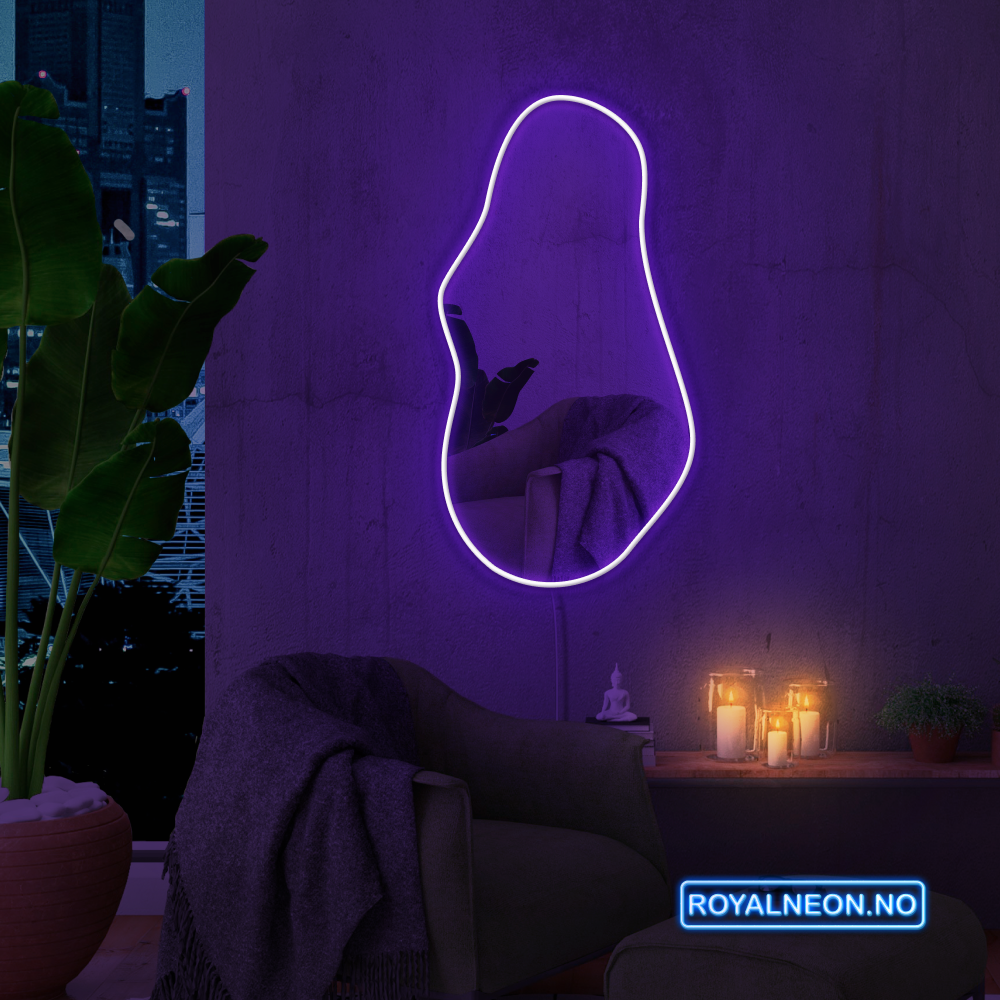 Speil "Trendy med RGB" Led neonskilt. Bestilling!