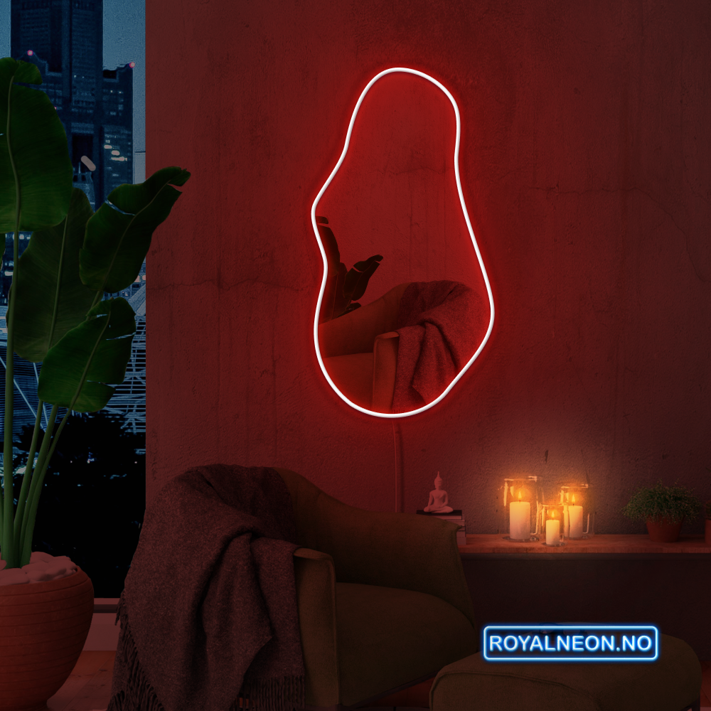 Speil "Trendy med RGB" Led neonskilt. Bestilling!