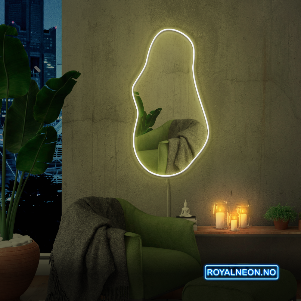 Speil "Trendy med RGB" Led neonskilt. Bestilling!