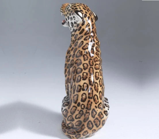 "Leopard" Porselen - XL 86 cm. Bestilling!