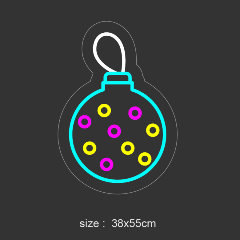"Color ball" Led Neonskilt.