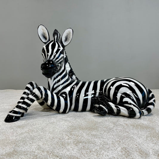 Porselen "Zebra" 71x50cm. Bestilling!