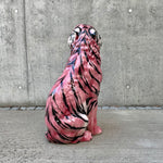 Porselen "Rosa Tiger" 92 cm XL. Bestilling!