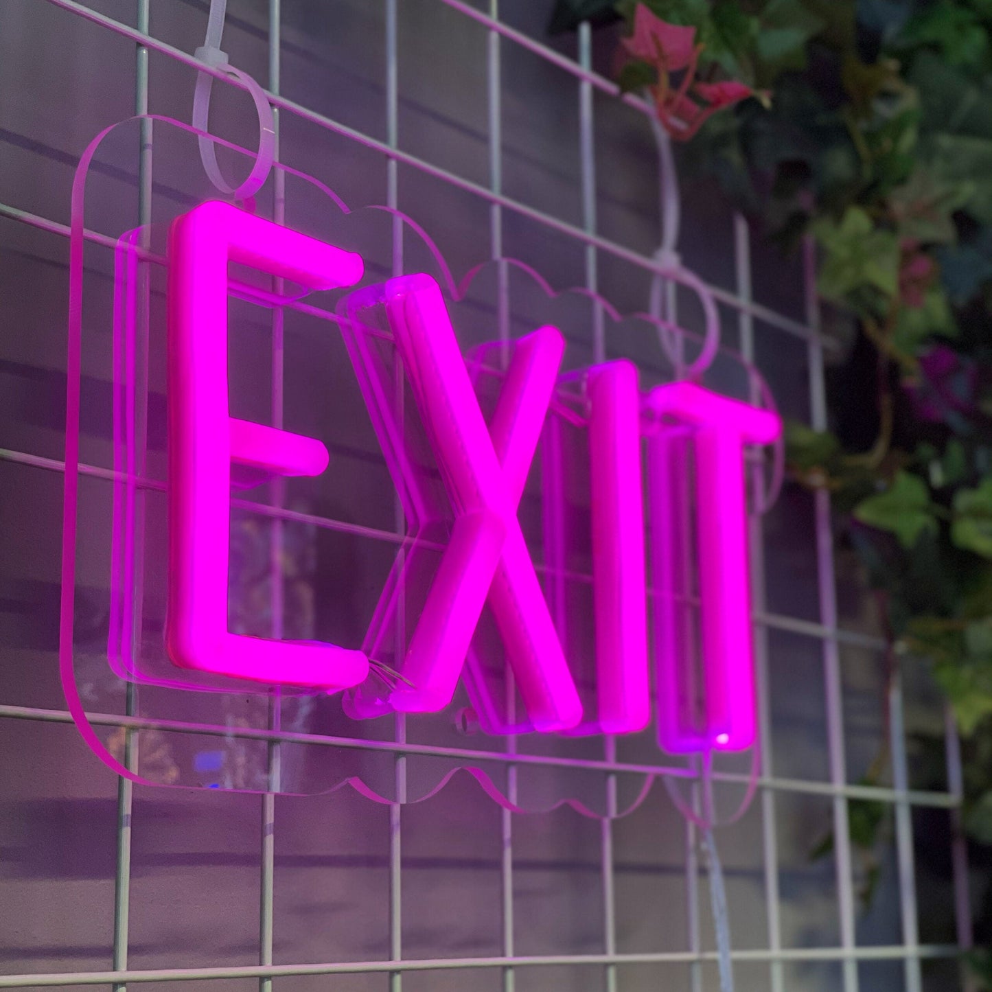 Neonskilt "EXIT"