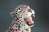 Porselen "Leopard" Metallic Pink 62 cm