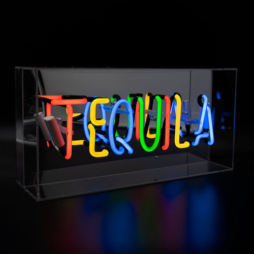 Neon "TEQUILA" Akrylboks.