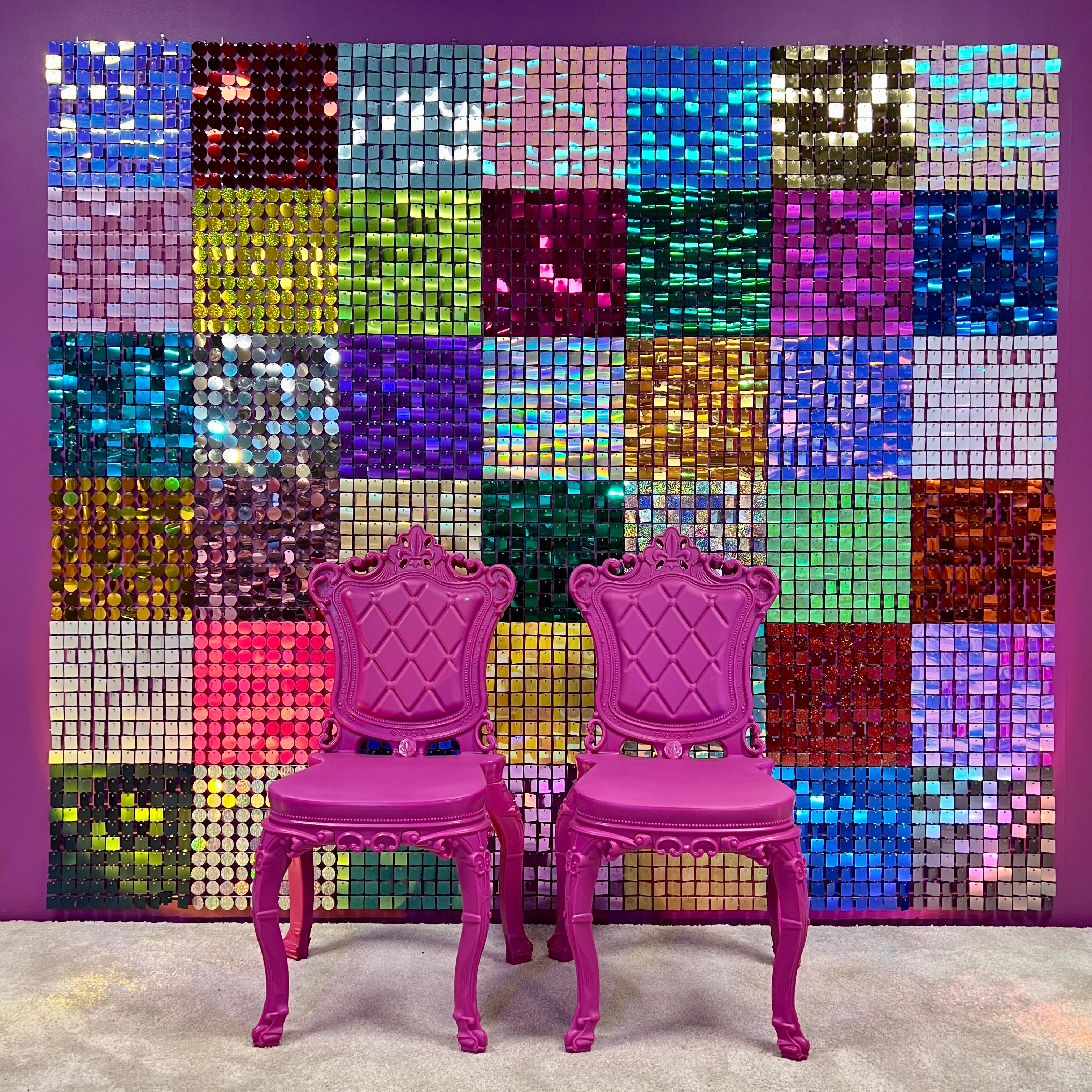 "Shimmer wall" Lag din unike glitter vegg