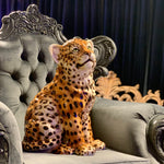 Porselen "Cutie baby" Leopard M 56 cm. Bestilling!