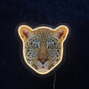 "Leopard" LED NEONSKILT. Warm white