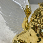 Porselen "Griff" Gull, Høyde 66 cm