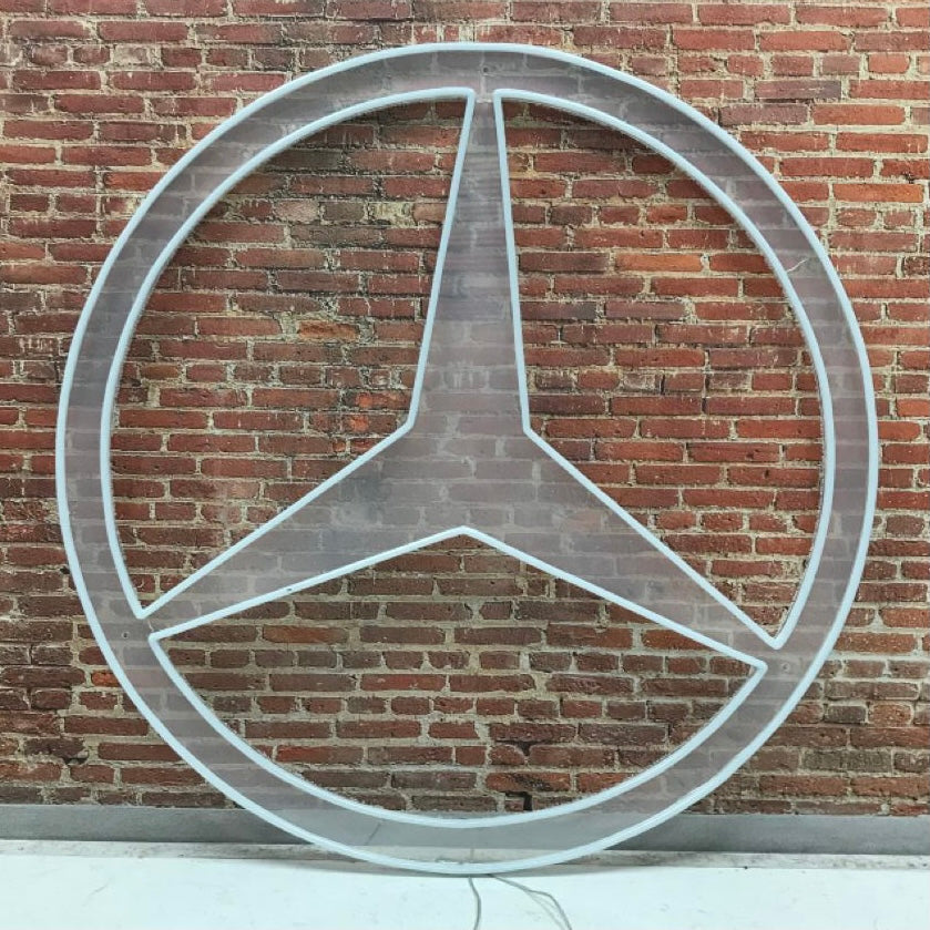 «Mercedes» LED NEONSKILT. Bestilling!