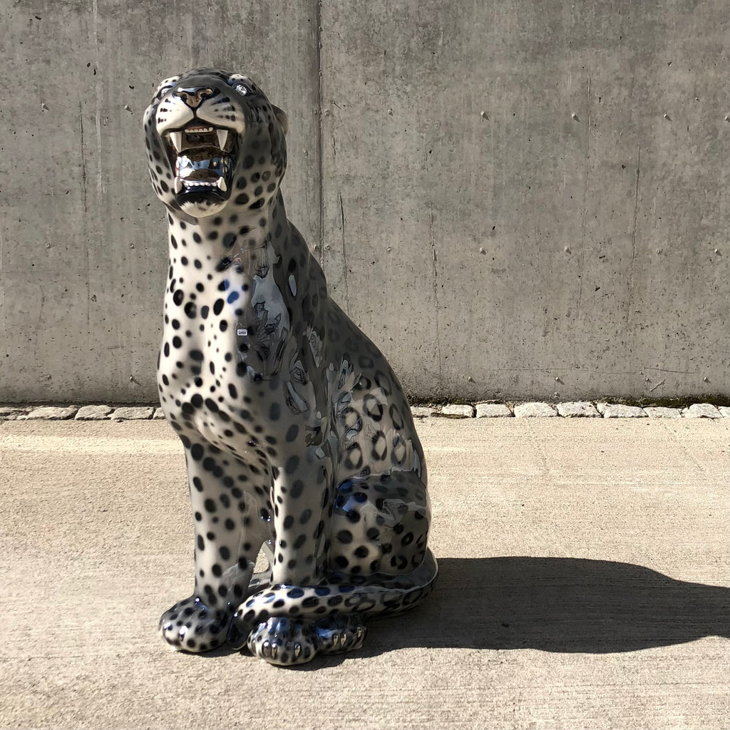 Porselen "Leopard VIP" Swarovski 86 cm. Bestilling!