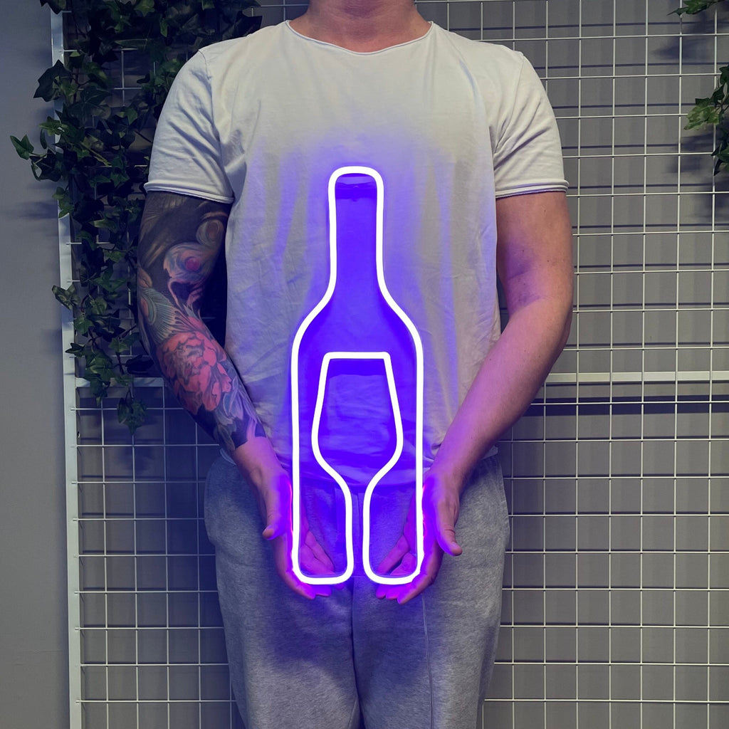 Neonskilt "Vin" Velg ønsket farge.