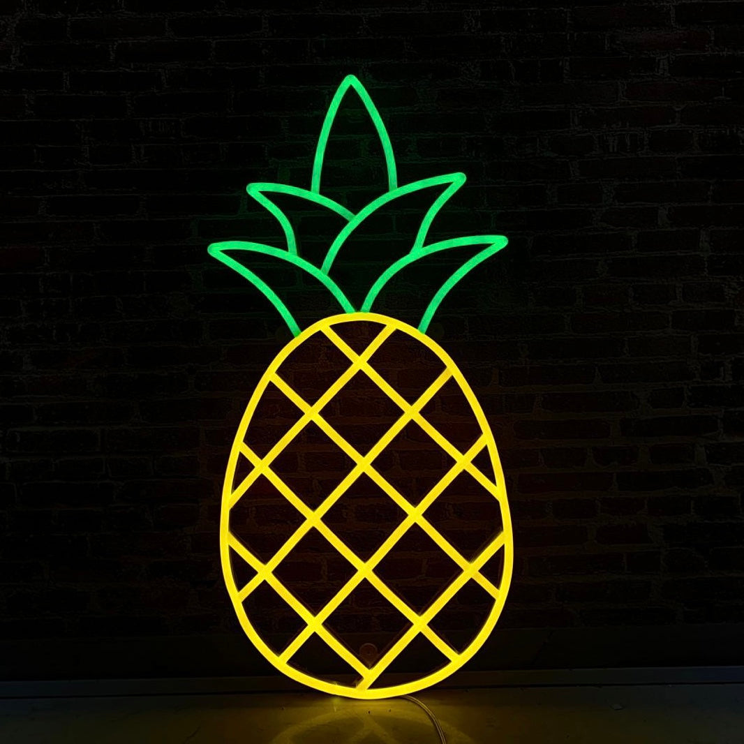 "Ananas" LED NEONSKILT.