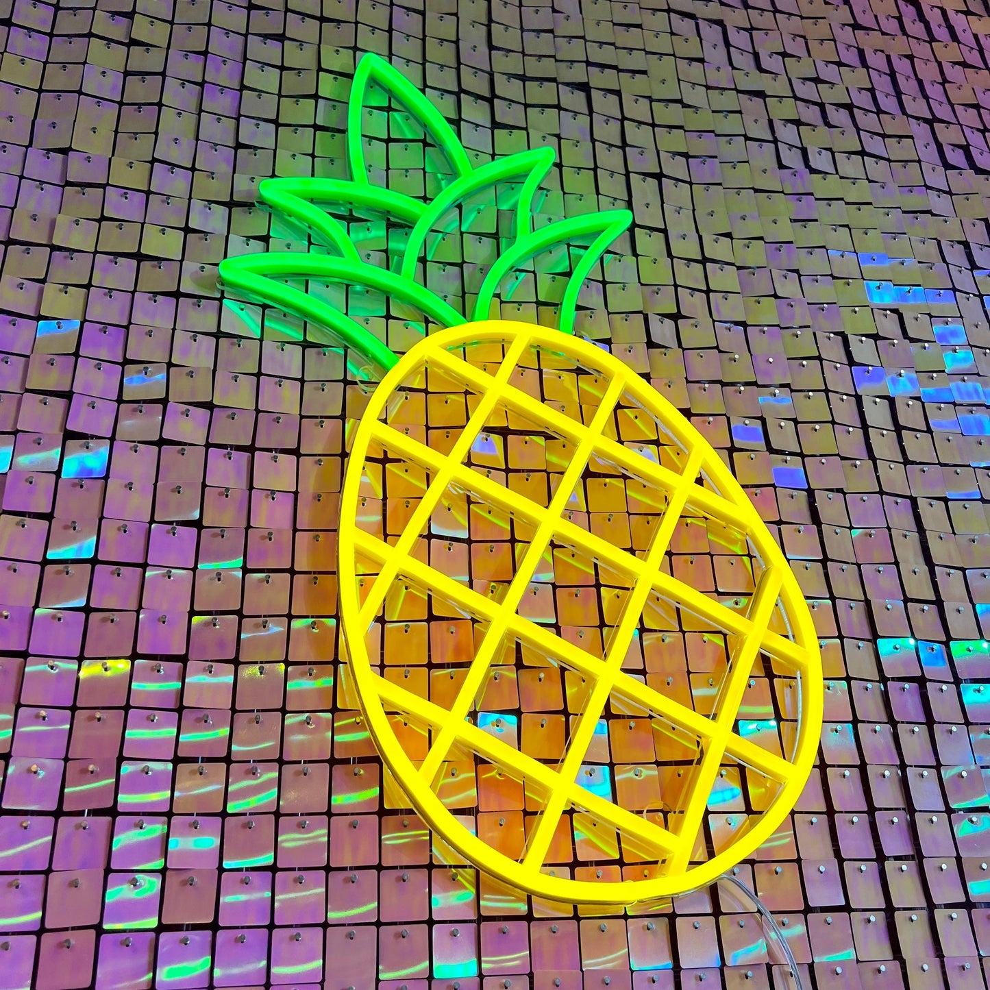 "Ananas" LED NEONSKILT.