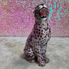 Porselen "Leopard" Metallic Pink 62 cm