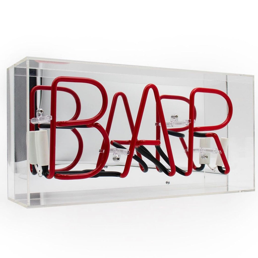 Neon "BAR" Akrylboks.