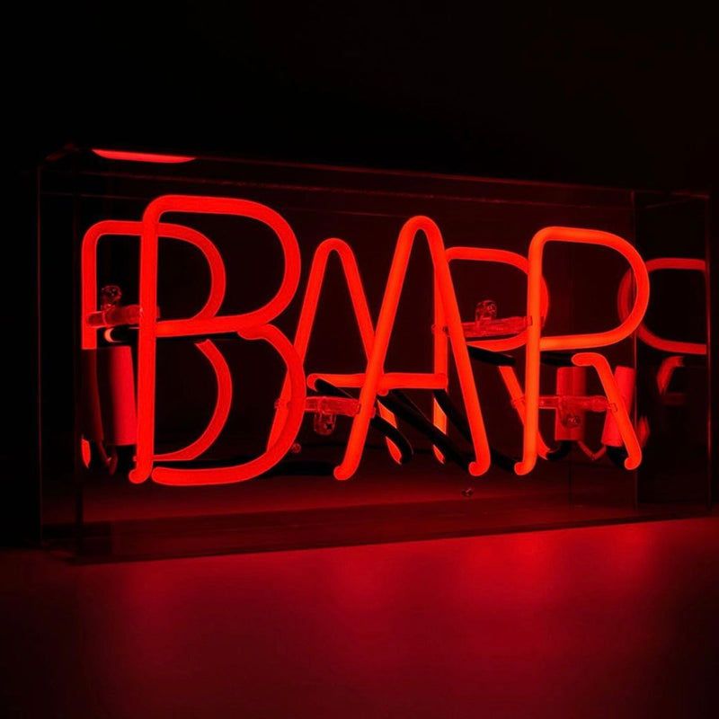 Neon "BAR" Akrylboks.