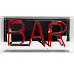 Neon "BAR" Akrylboks.