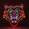 "Aggressive Tiger" LED NEONSKILT. Bestilling!