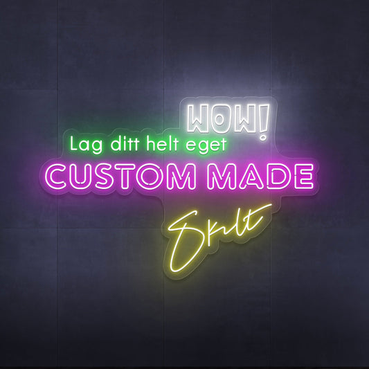 Design ditt Neonskilt