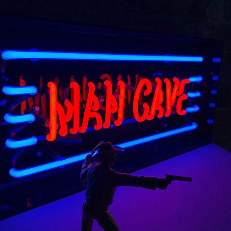 Neon "MAN CAVE" Akrylbok