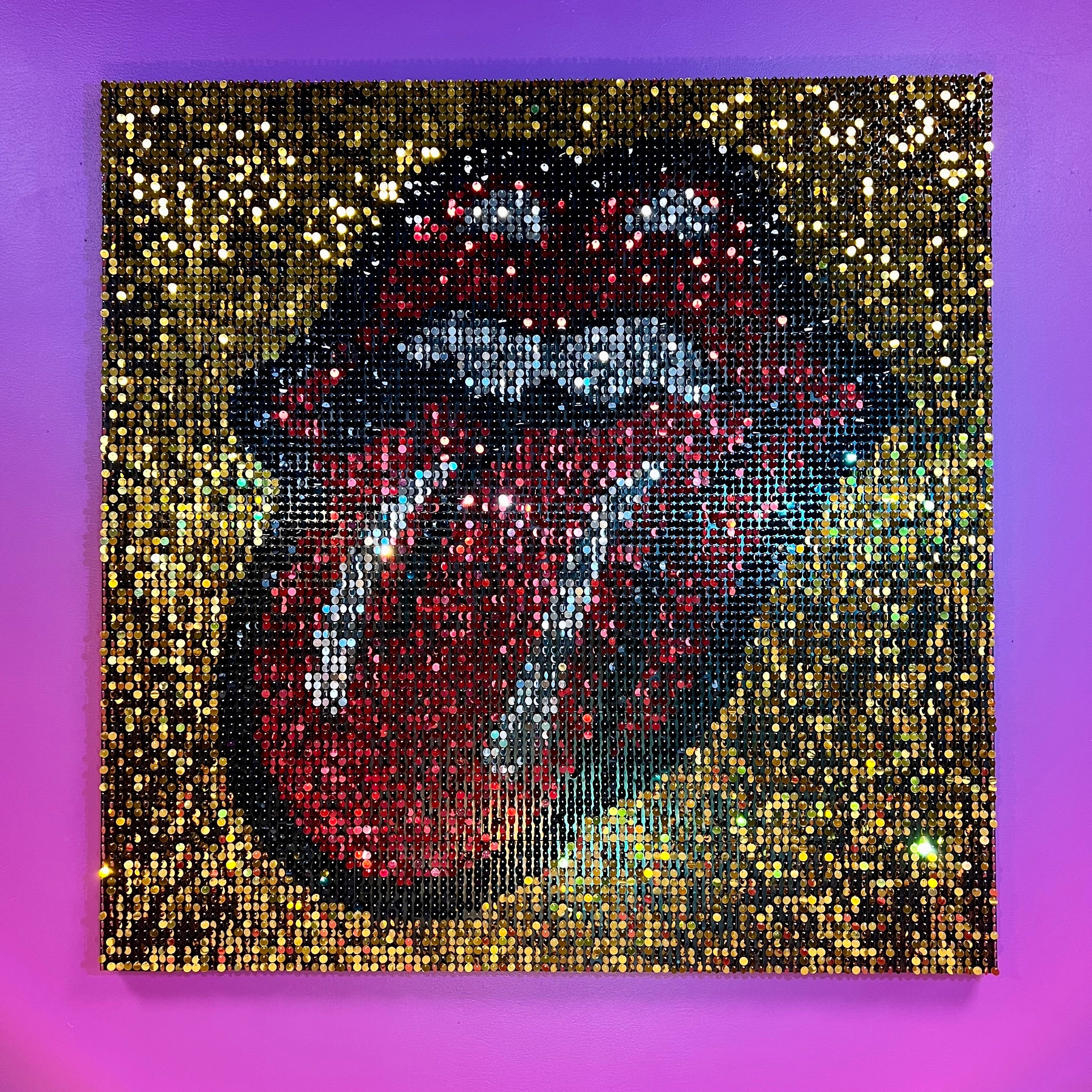 Bilde "LICK ME" Shimmer wall, gjør det selv