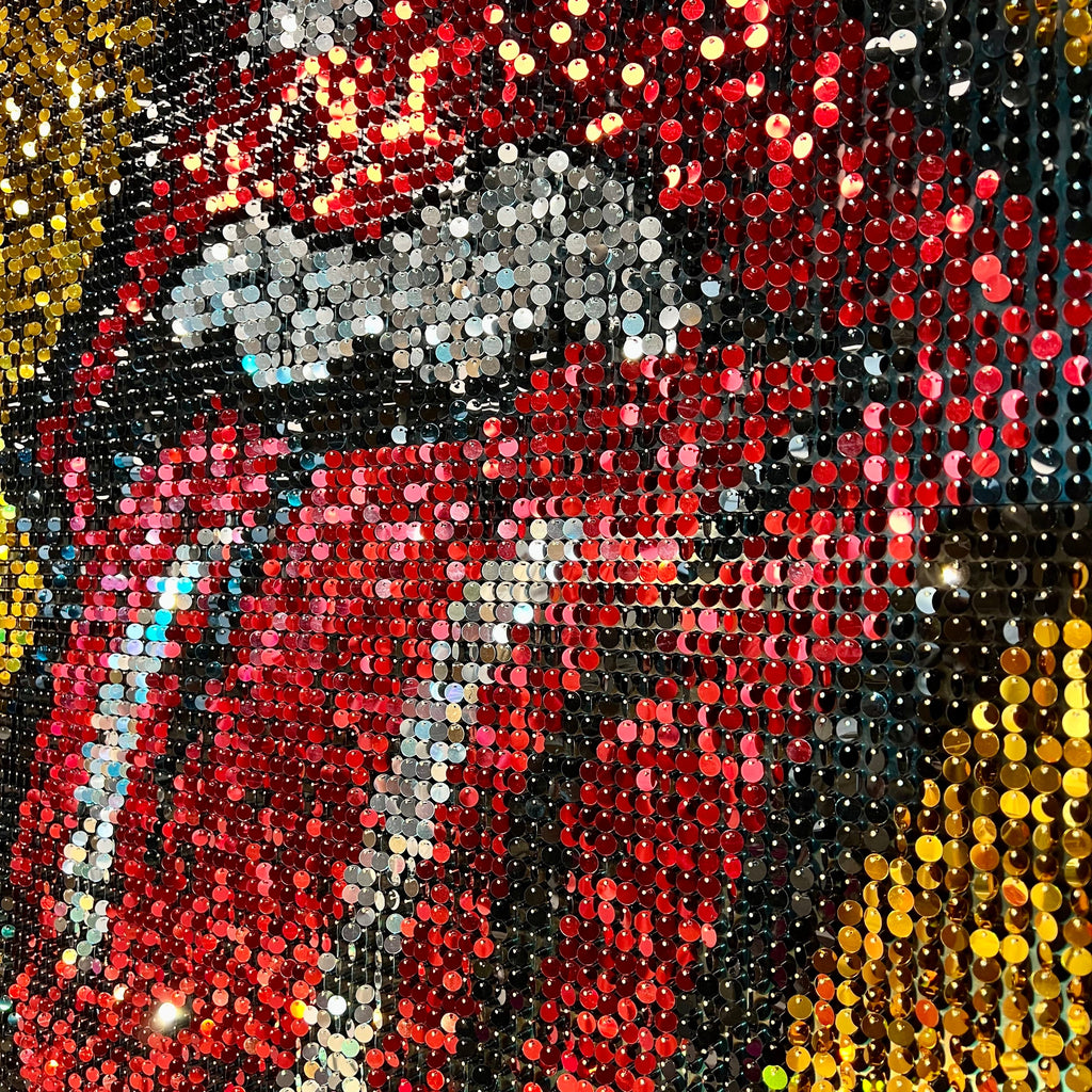 Bilde "LICK ME" Shimmer wall, gjør det selv