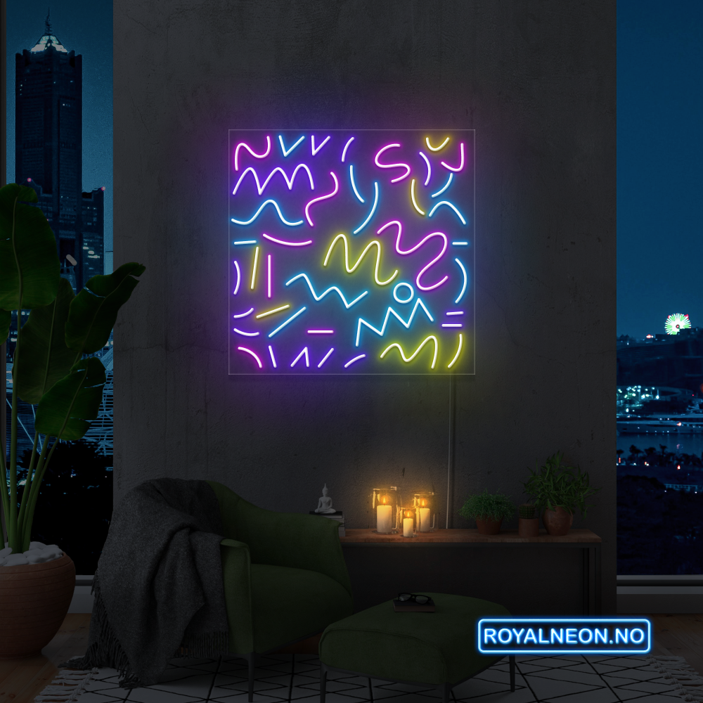"Sprinkels" Led Neonskilt - Bestilling!