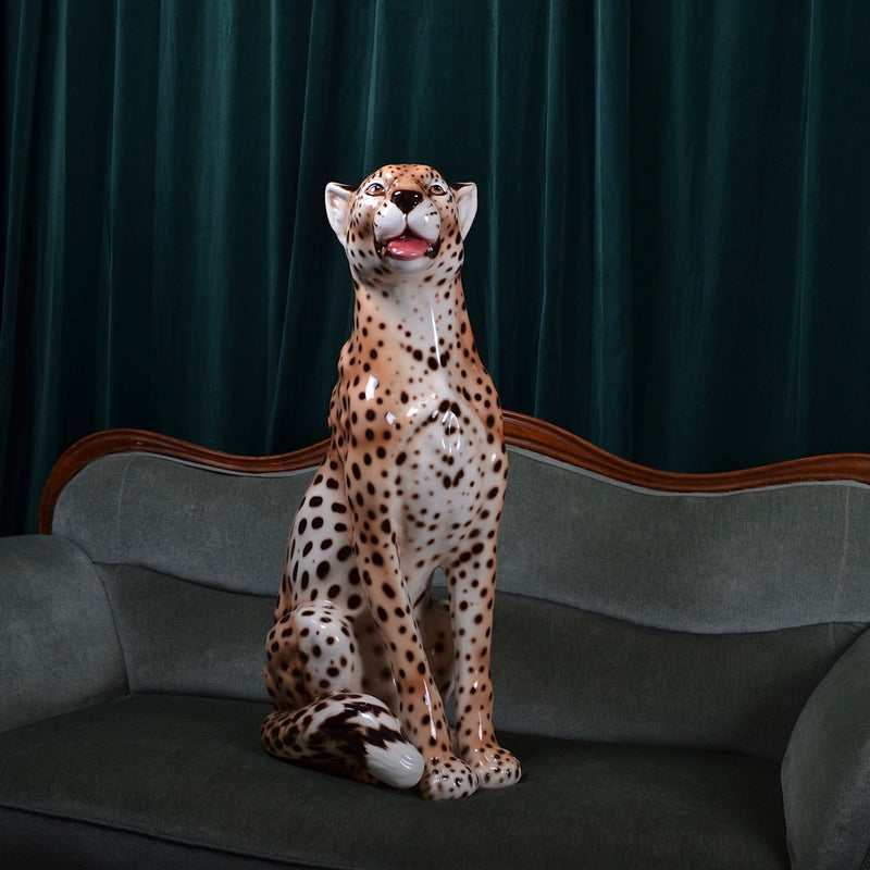 Porselen "Gepard XL" 90 cm. Bestilling!