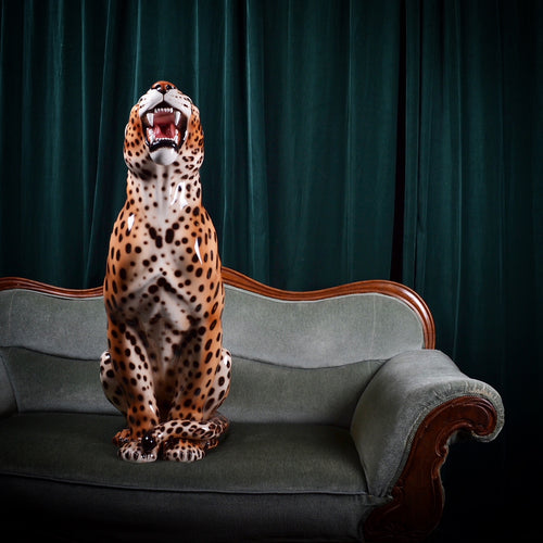 Porselen "Leopard" XXL Bestilling
