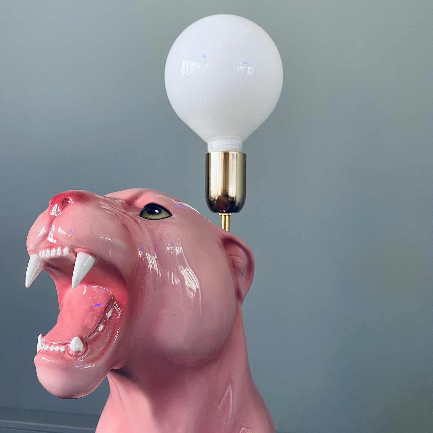 Lampe "Rosa Panter" 62 cm