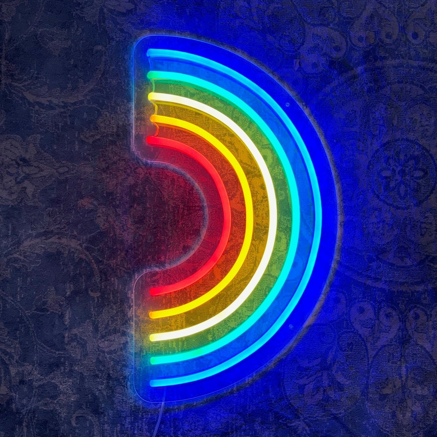 "Regnbue" Led neonskilt. Bestilling!