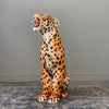 Porselen "Leopard" L 62 cm.