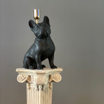 Lampe "Franskbulldog" 34 cm. Bestilling!