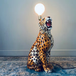 Lampe "Leopard" Porselen L