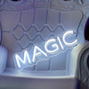 "MAGIC" 56x17cm. LED NEONSKILT.  Bestilling!