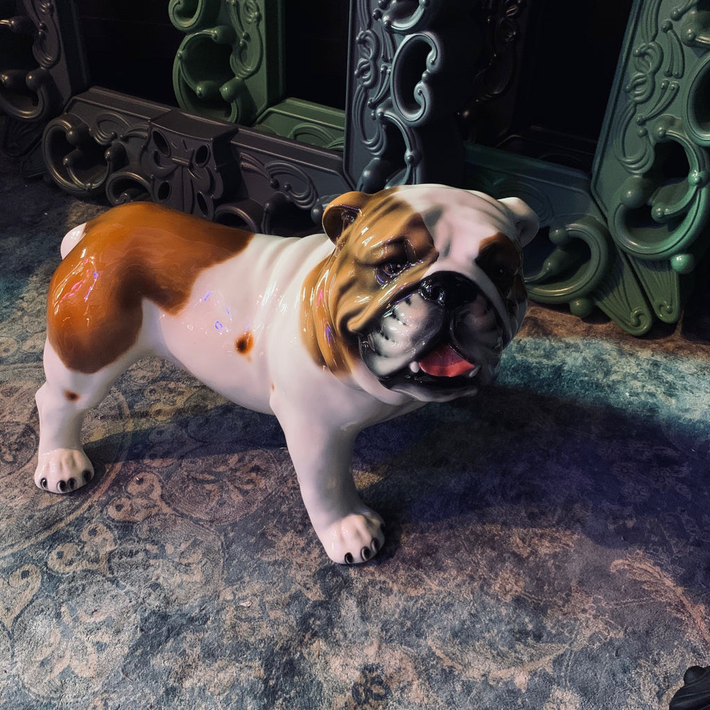Porselen "Engelsk Bulldog" XL